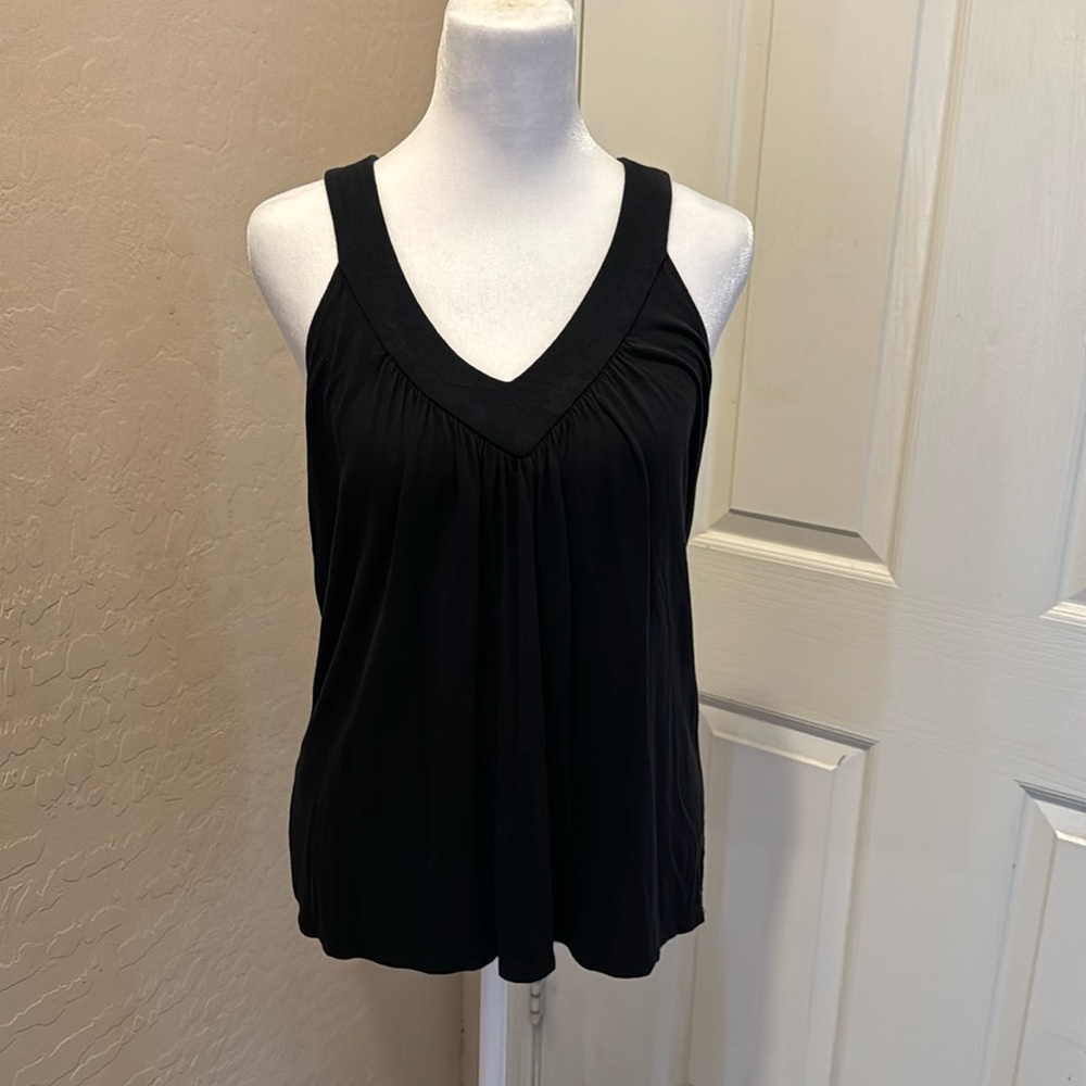 Black tank top